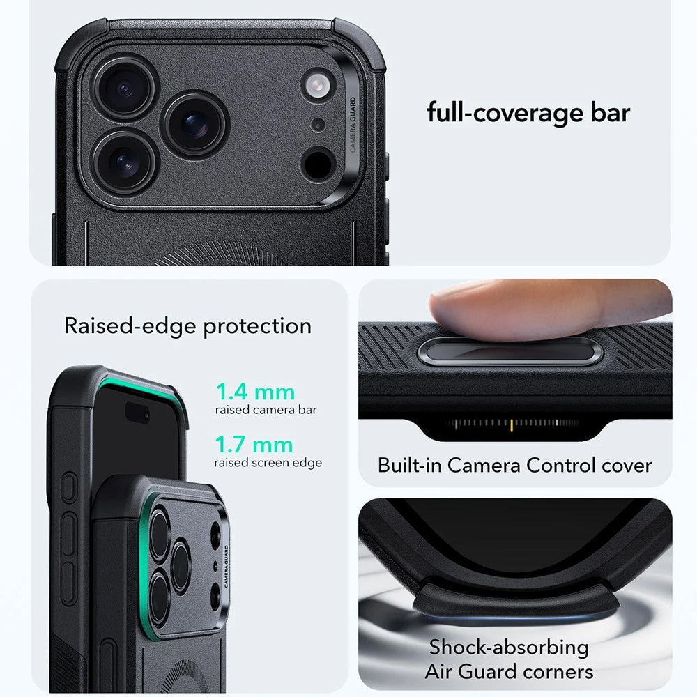 ESR - Cyber Halolock - iPhone 17 Pro - Black