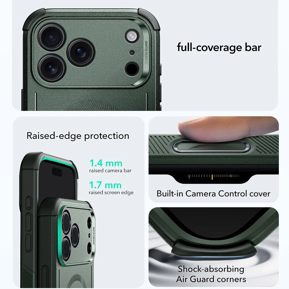 ESR - Cyber Halolock - iPhone 17 Pro - Green