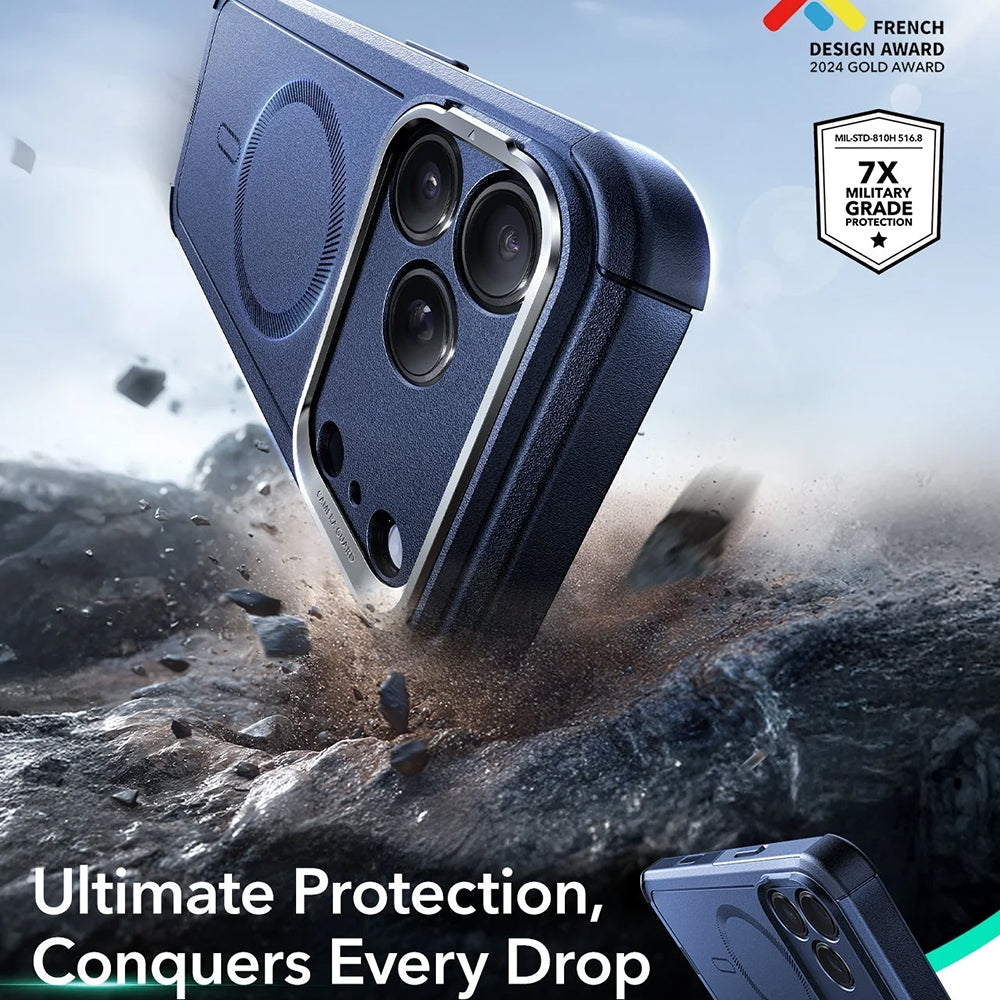 ESR - Cyber Armor Kickstand - iPhone 17 Pro - Blue