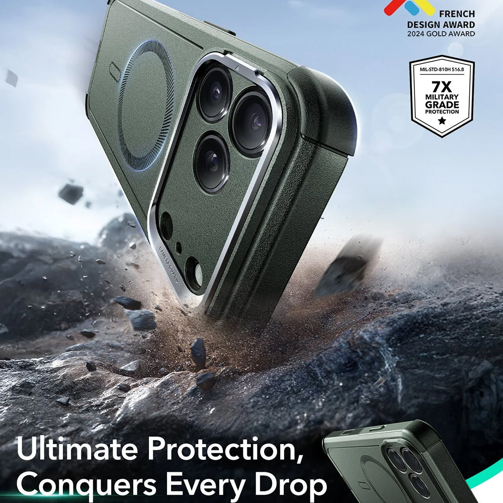 ESR - Cyber Armor Kickstand - iPhone 17 Pro - Green