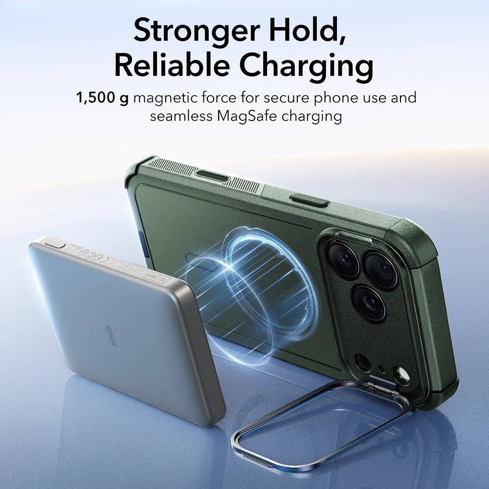 ESR - Cyber Armor Kickstand - iPhone 17 Pro Max - Green
