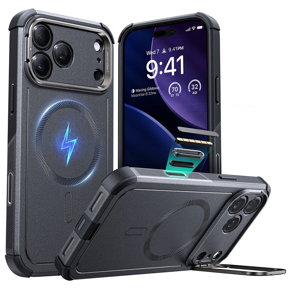 ESR - Cyber Armor Kickstand - iPhone 17 Pro - Grey