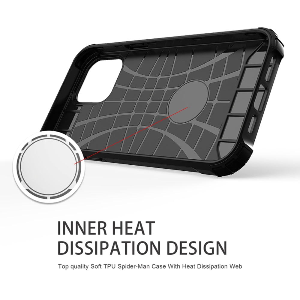 Techsuit - Hybrid Armor - iPhone 17 Pro - Black