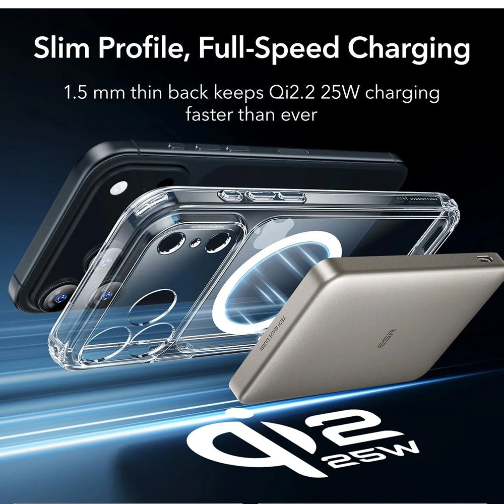 ESR - Classic Hybrid HaloLock - iPhone 17 Pro - Clear