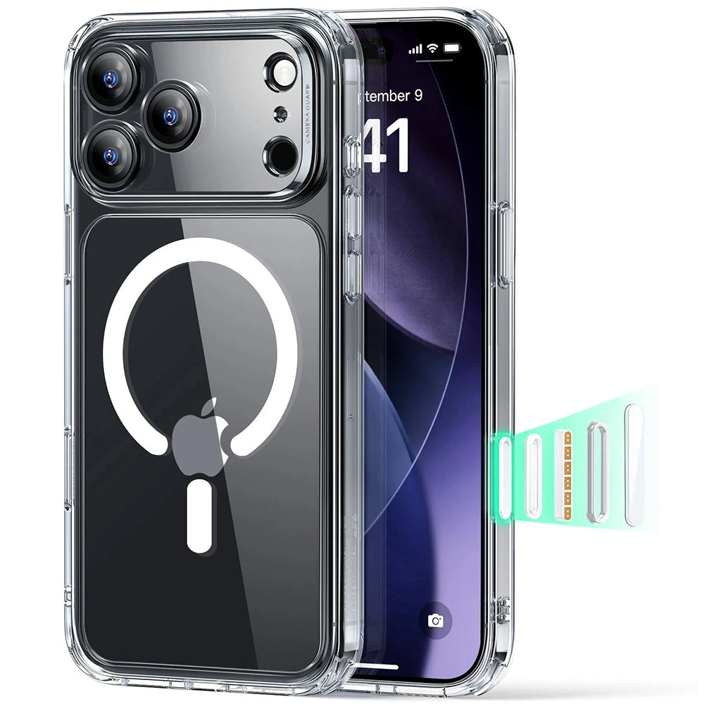 ESR - Classic Hybrid HaloLock - iPhone 17 Pro Max - Clear