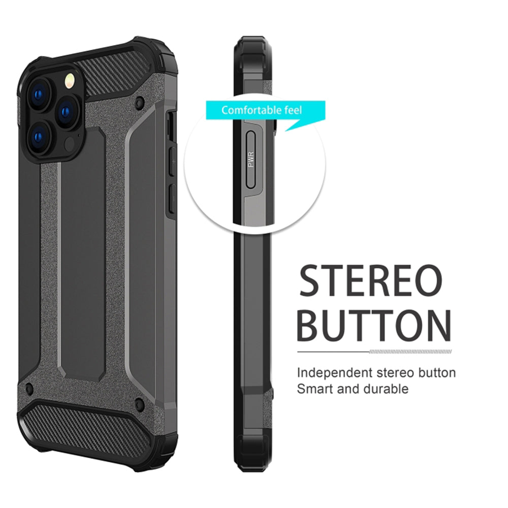 Techsuit - Hybrid Armor - iPhone 17 - Black