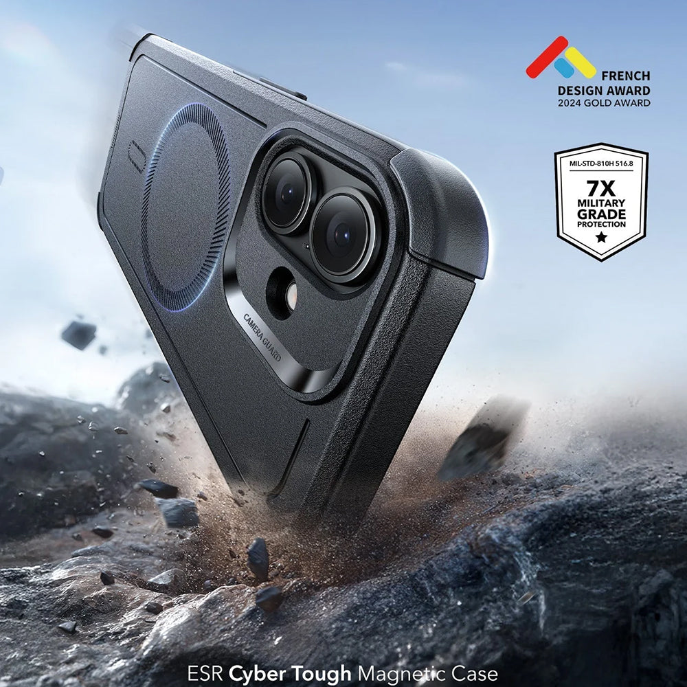 ESR - Cyber Halolock - iPhone 17 - Black