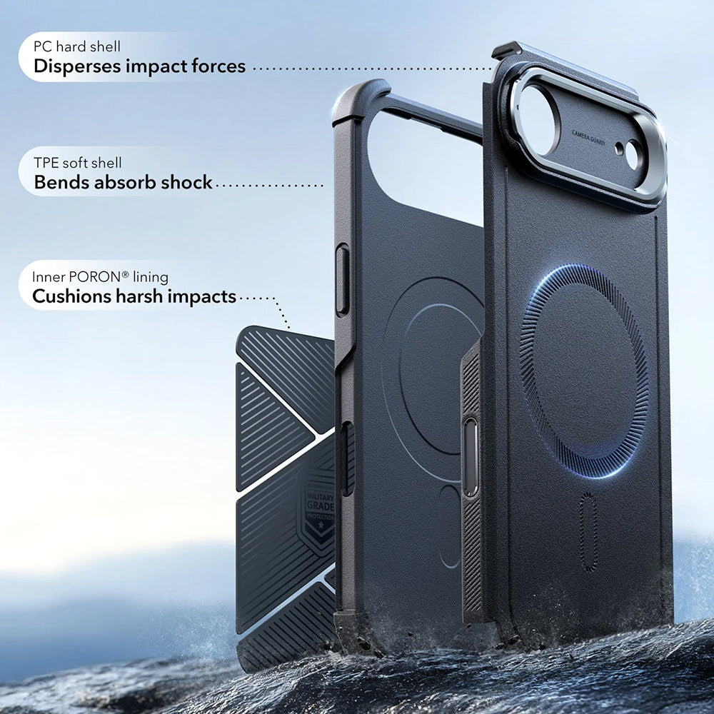 ESR - Cyber Armor Kickstand - iPhone 17 Air - Black