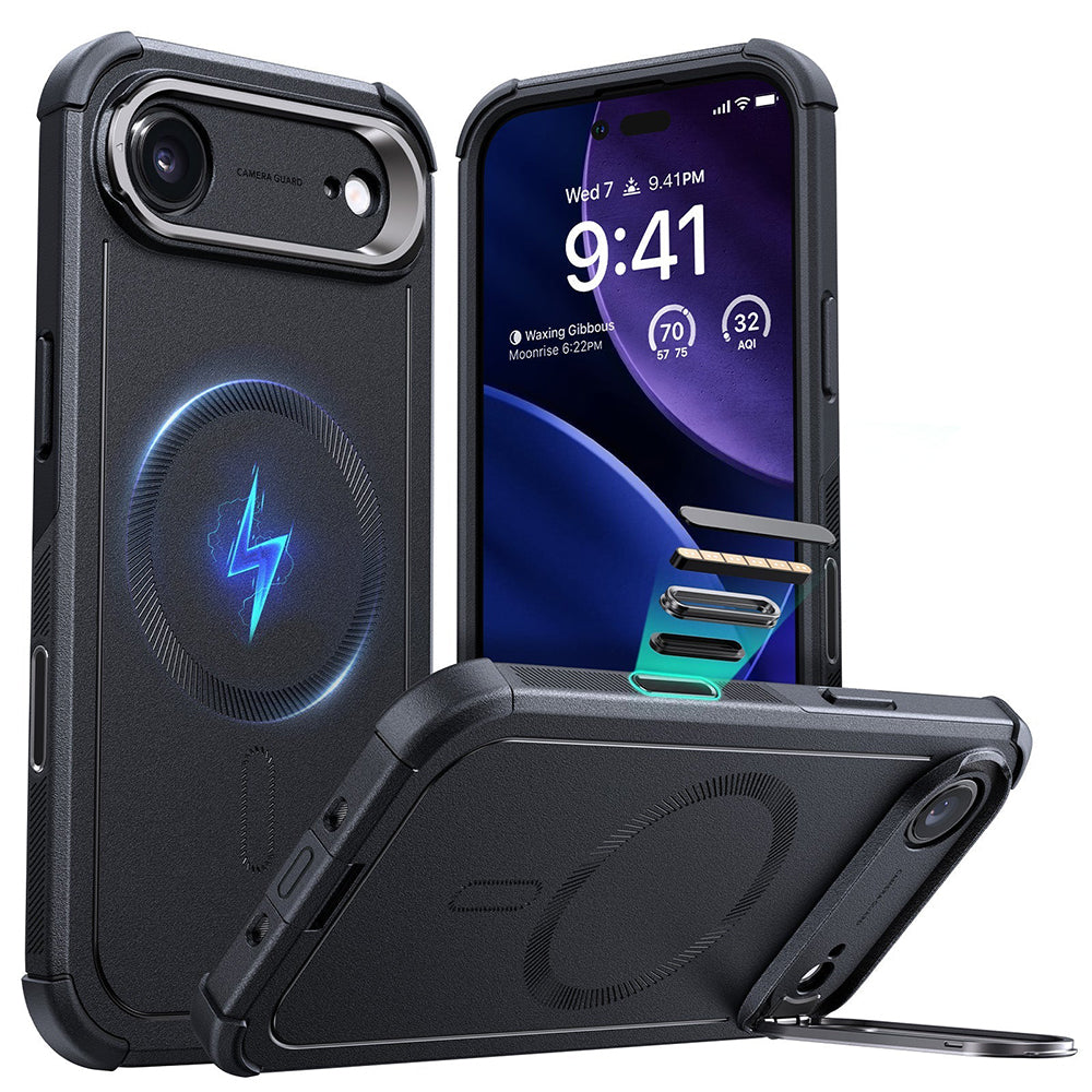 ESR - Cyber Armor Kickstand - iPhone 17 Air - Black