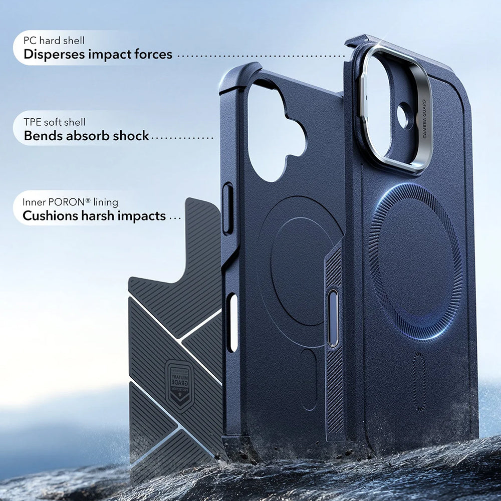 ESR - Cyber Armor Kickstand - iPhone 17 - Blue