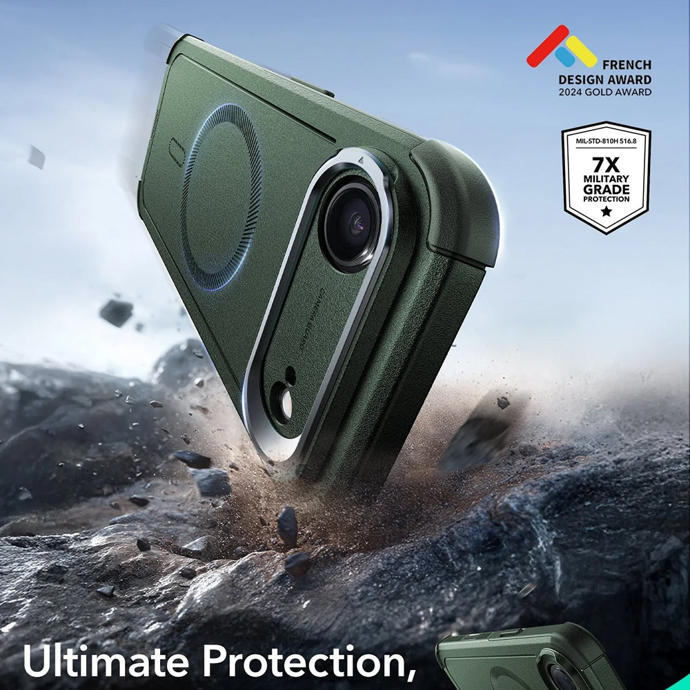 ESR - Cyber Armor Kickstand - iPhone 17 Air - Green
