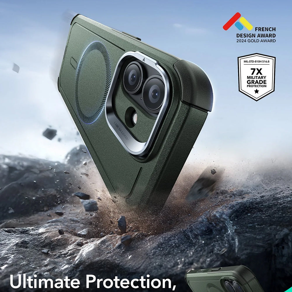 ESR - Cyber Armor Kickstand - iPhone 17 - Green