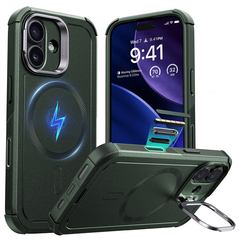 ESR - Cyber Armor Kickstand - iPhone 17 - Green