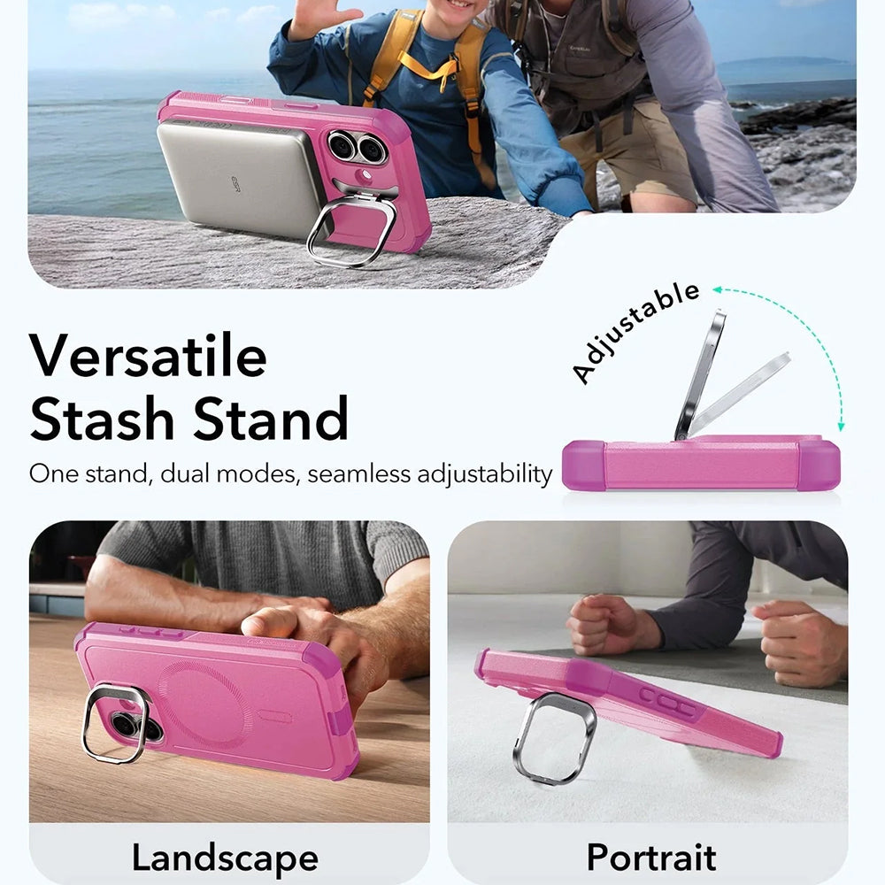 ESR - Cyber Armor Kickstand - iPhone 17 - Pink