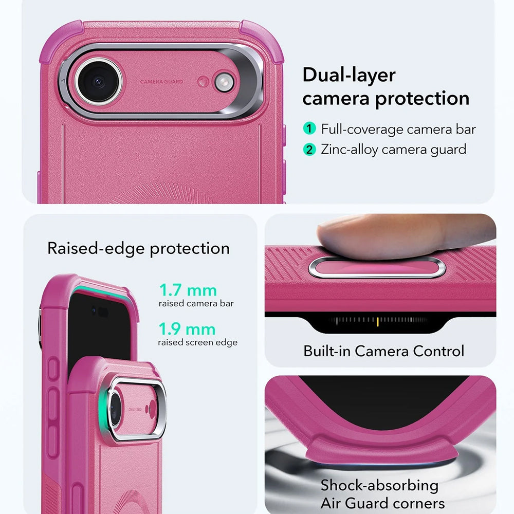 ESR - Cyber Armor Kickstand - iPhone 17 Air - Pink
