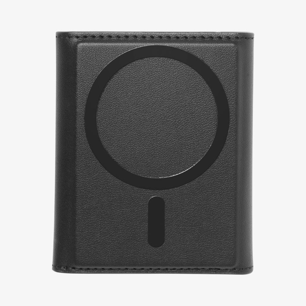 Spigen - MagSafe Wallet Valentinus Pro (AFA09442) - 3 Cards Storage, Universal, Magnetic, Slim Design, Secure Fit - Blac