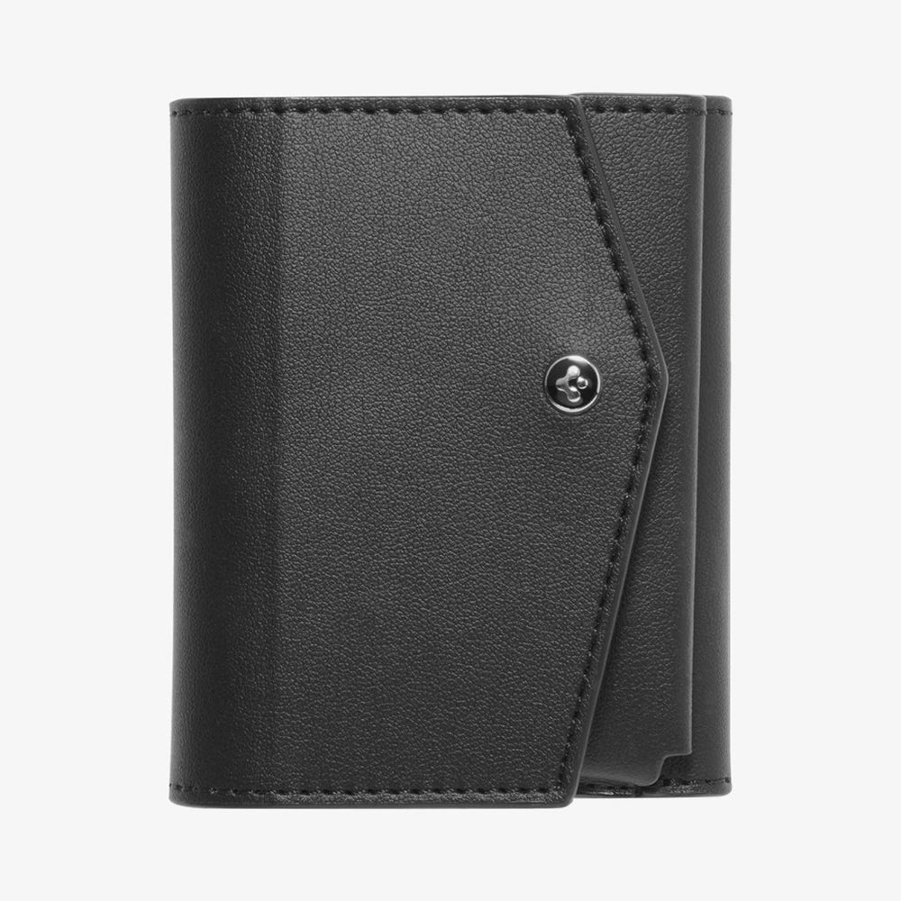 Spigen - MagSafe Wallet Valentinus Pro (AFA09442) - 3 Cards Storage, Universal, Magnetic, Slim Design, Secure Fit - Blac