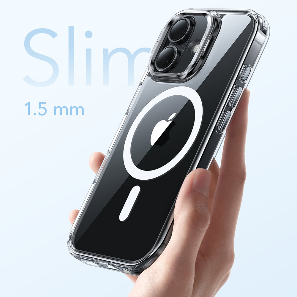 ESR - Classic Hybrid HaloLock Kickstand - iPhone 17 - Clear