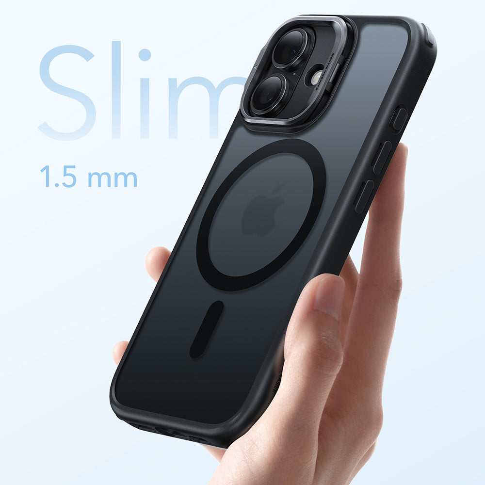 ESR - Classic Hybrid HaloLock Kickstand - iPhone 17 - Frosted Black