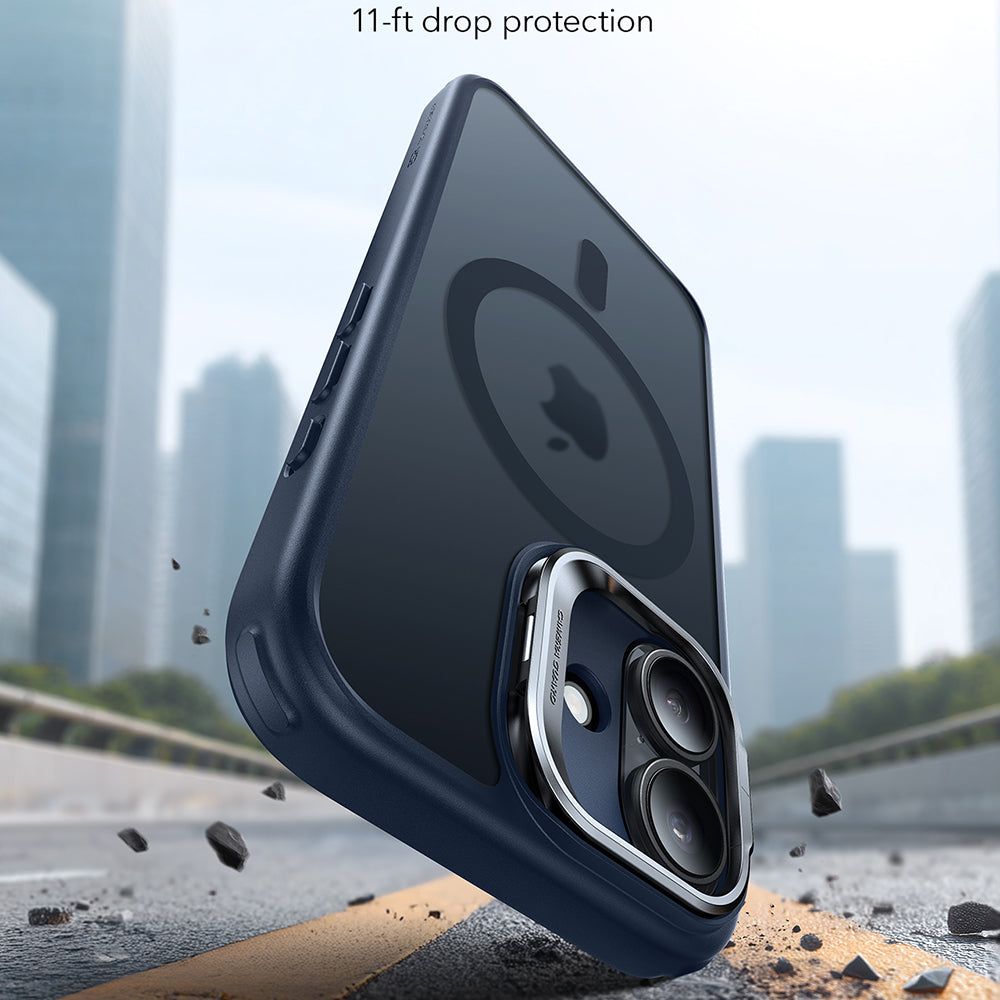 ESR - Classic Hybrid HaloLock Kickstand - iPhone 17 - Frosted Blue