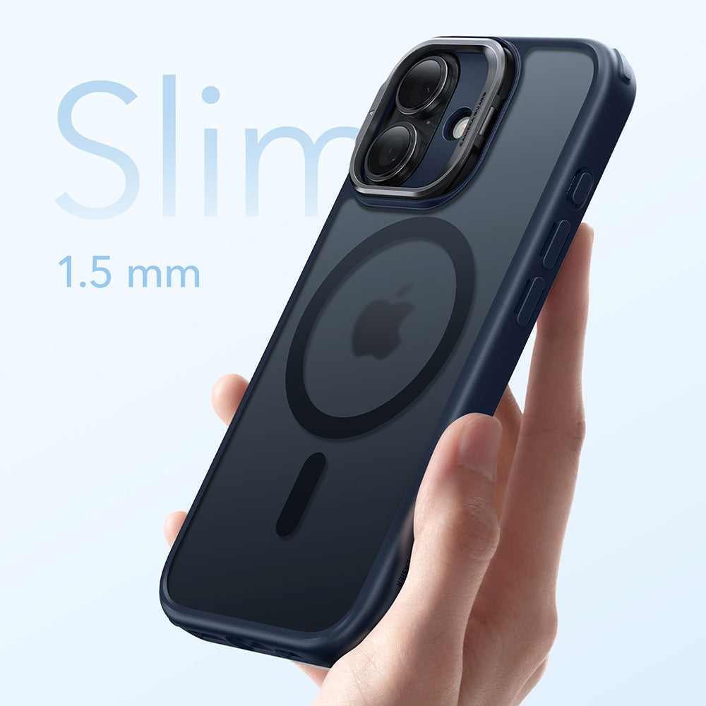 ESR - Classic Hybrid HaloLock Kickstand - iPhone 17 - Frosted Blue