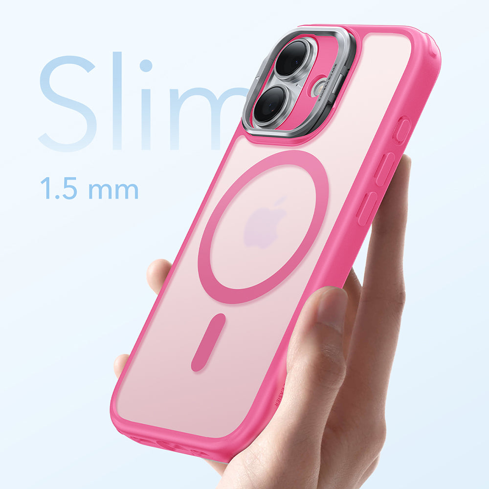 ESR - Classic Hybrid HaloLock Kickstand - iPhone 17 - Frosted Pink