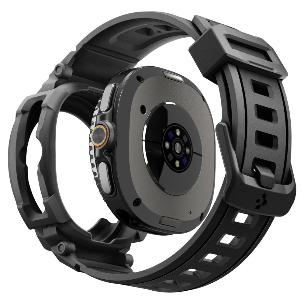 Spigen - Rugged Armor Pro (ACS10013) - Samsung Galaxy Watch8 Classic - Matte Black