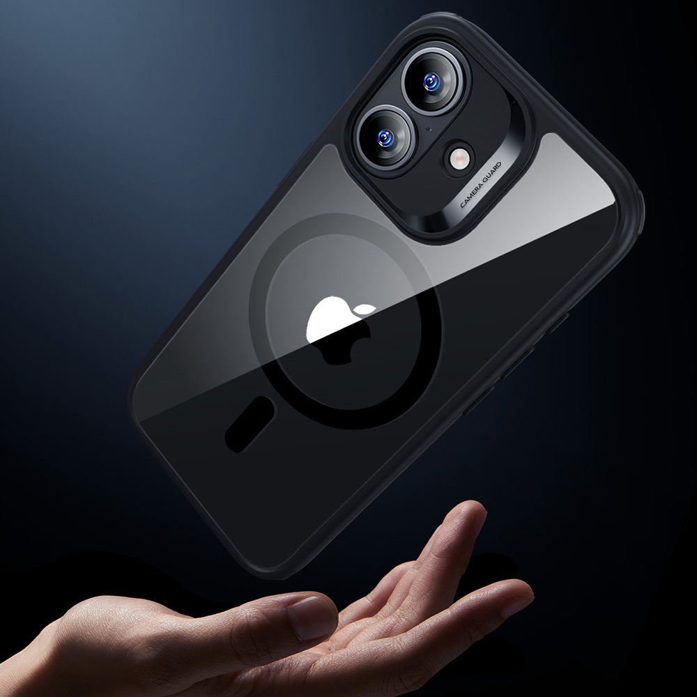ESR - Classic Hybrid HaloLock - iPhone 17 - Clear Black