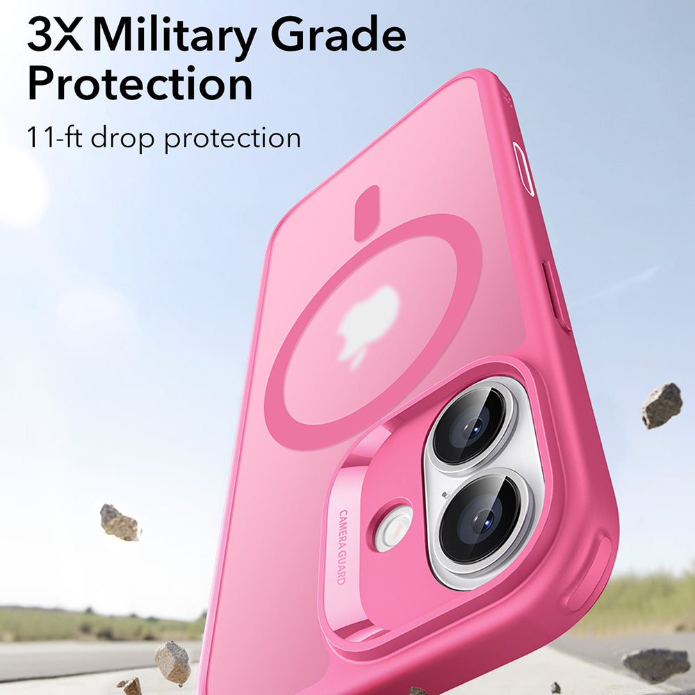 ESR - Classic Hybrid HaloLock - iPhone 17 - Frosted Pink
