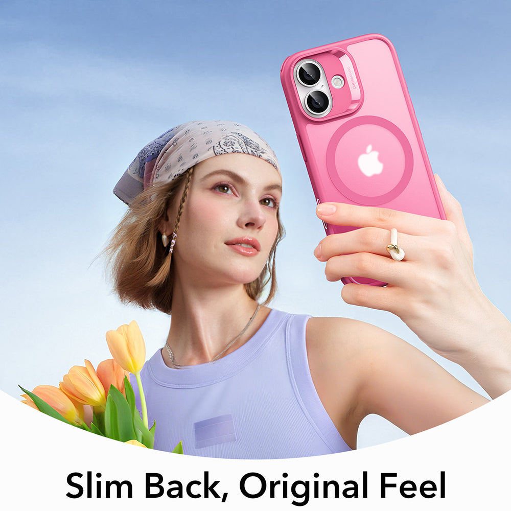 ESR - Classic Hybrid HaloLock - iPhone 17 - Frosted Pink