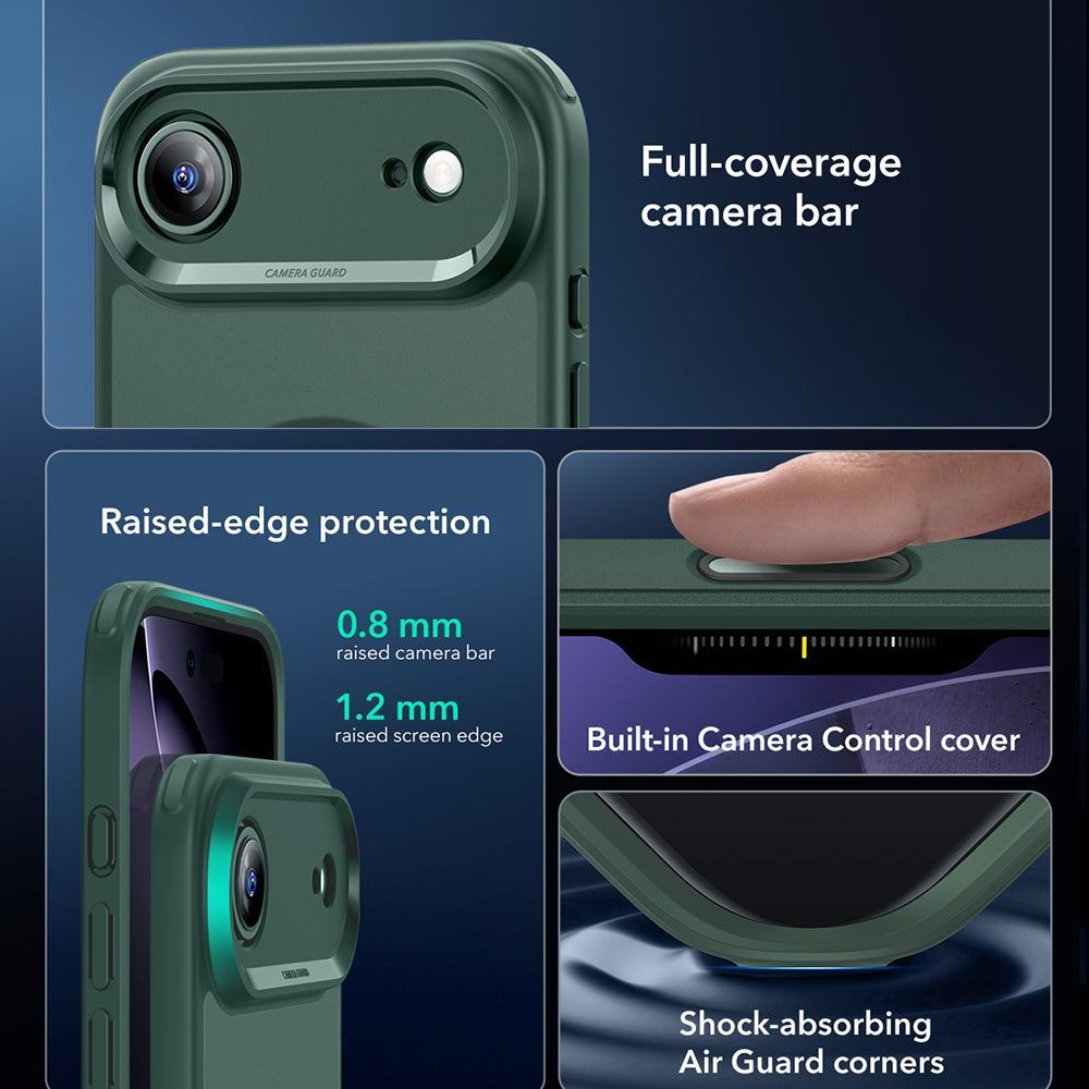 ESR - Classic Hybrid HaloLock - iPhone 17 Air - Frosted Green