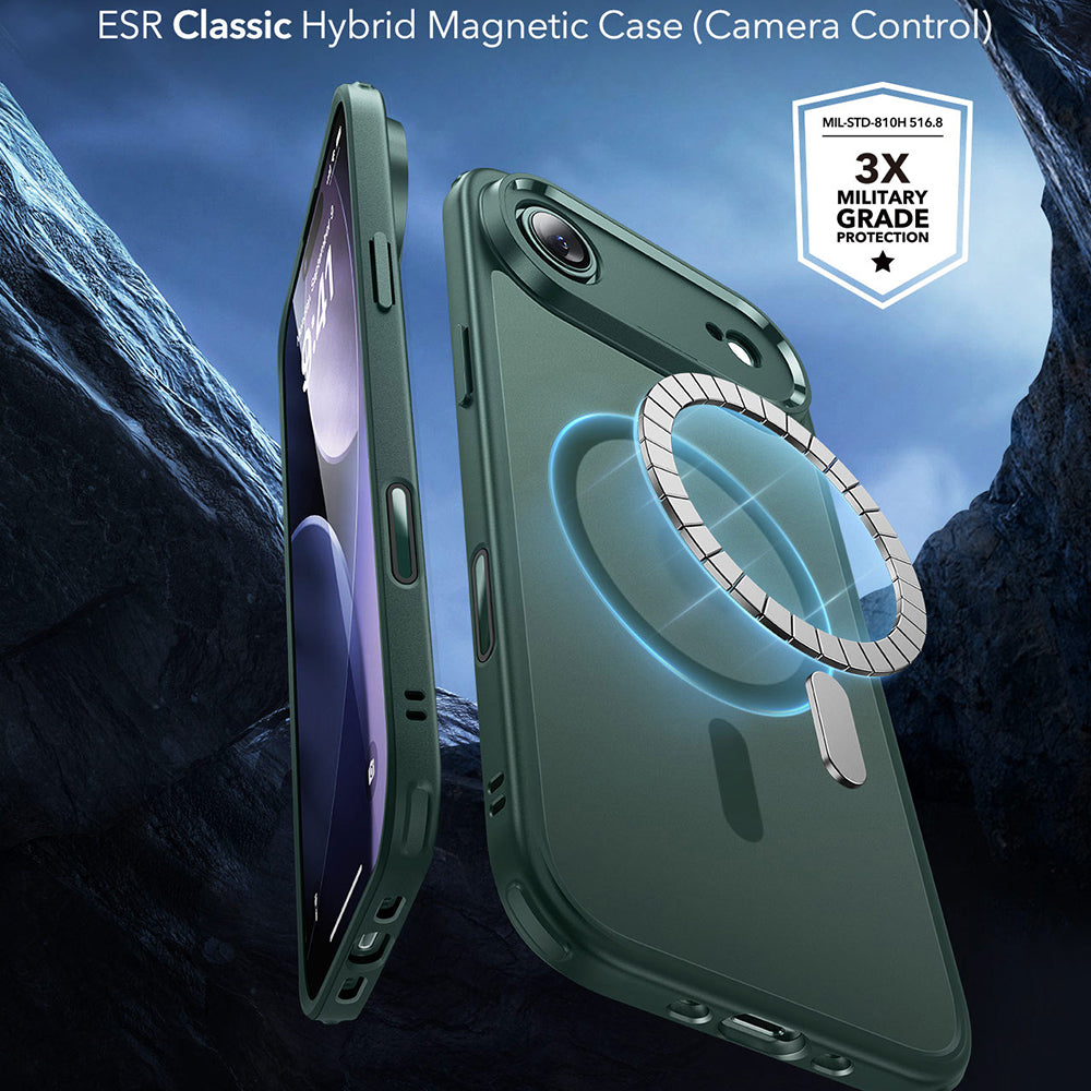ESR - Classic Hybrid HaloLock - iPhone 17 Air - Frosted Green