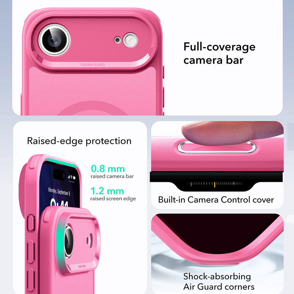 ESR - Classic Hybrid HaloLock - iPhone 17 Air - Frosted Pink