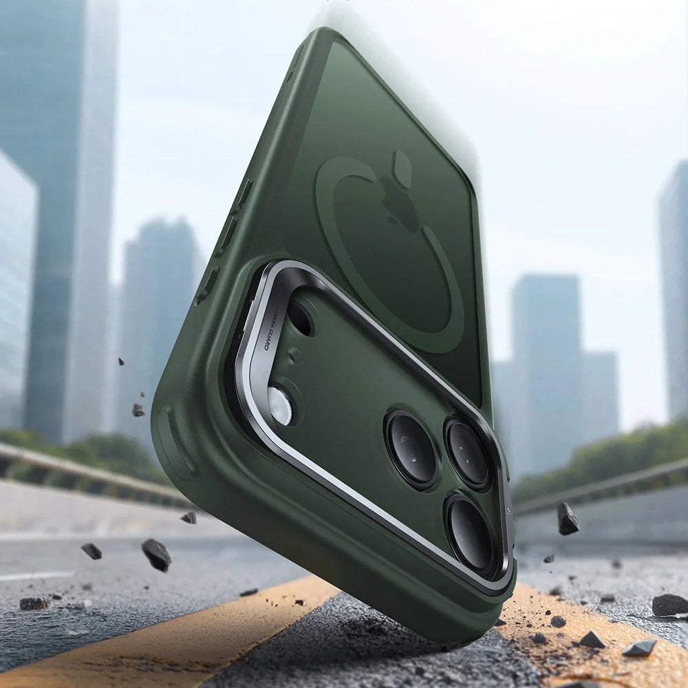 ESR - Classic Hybrid HaloLock Kickstand - iPhone 17 Pro - Frosted Green