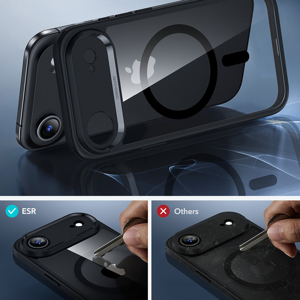 ESR - Classic Hybrid HaloLock - iPhone 17 Air - Clear Black