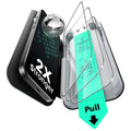 ESR - Tempered Glass UltraFit (3 pack) - iPhone 17 / iPhone 16 Pro - Black