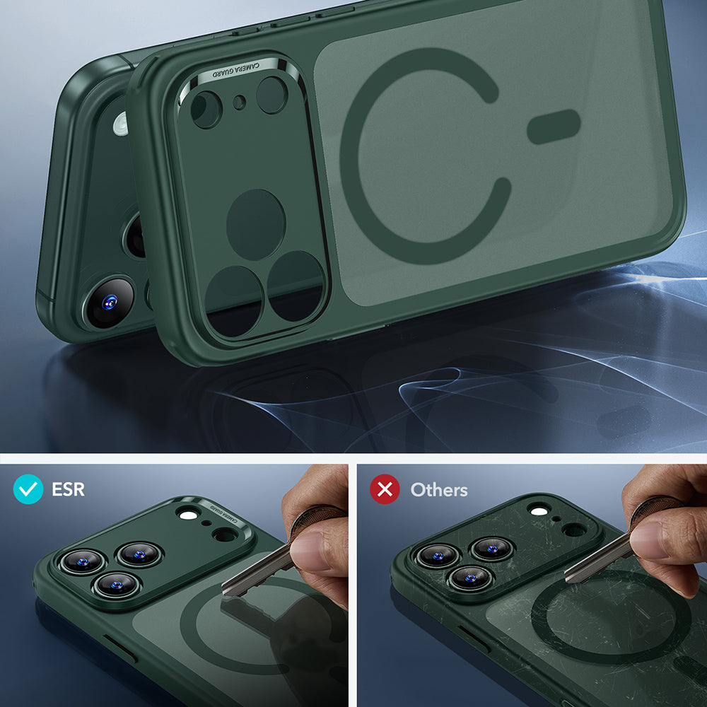 ESR - Classic Hybrid HaloLock - iPhone 17 Pro - Frosted Green