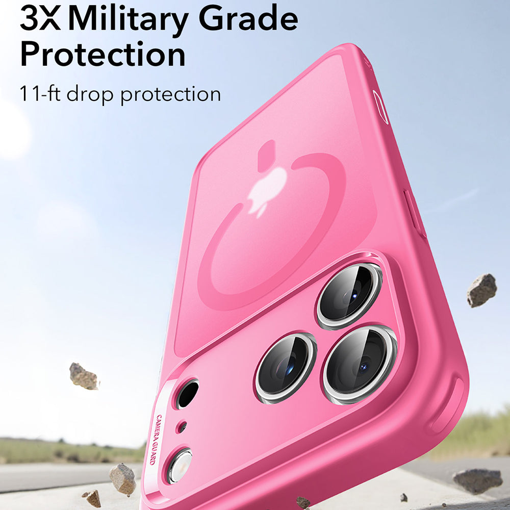 ESR - Classic Hybrid HaloLock - iPhone 17 Pro - Frosted Pink