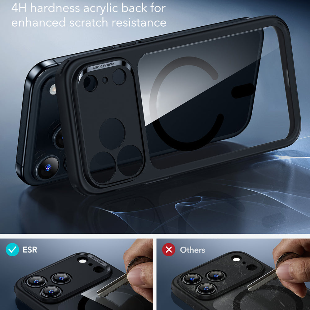 ESR - Classic Hybrid HaloLock - iPhone 17 Pro - Clear Black