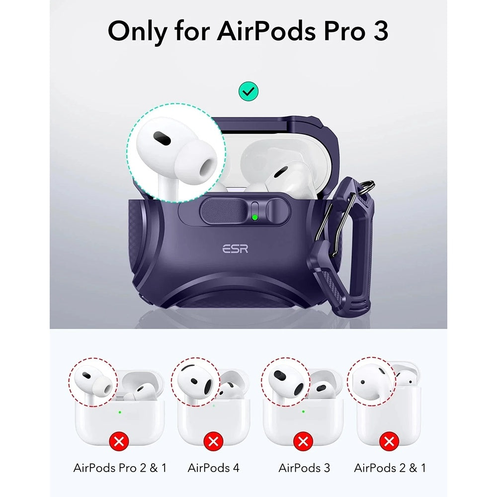 ESR - Cyber FlickLock HaloLock - Apple AirPods Pro 3 - Purple
