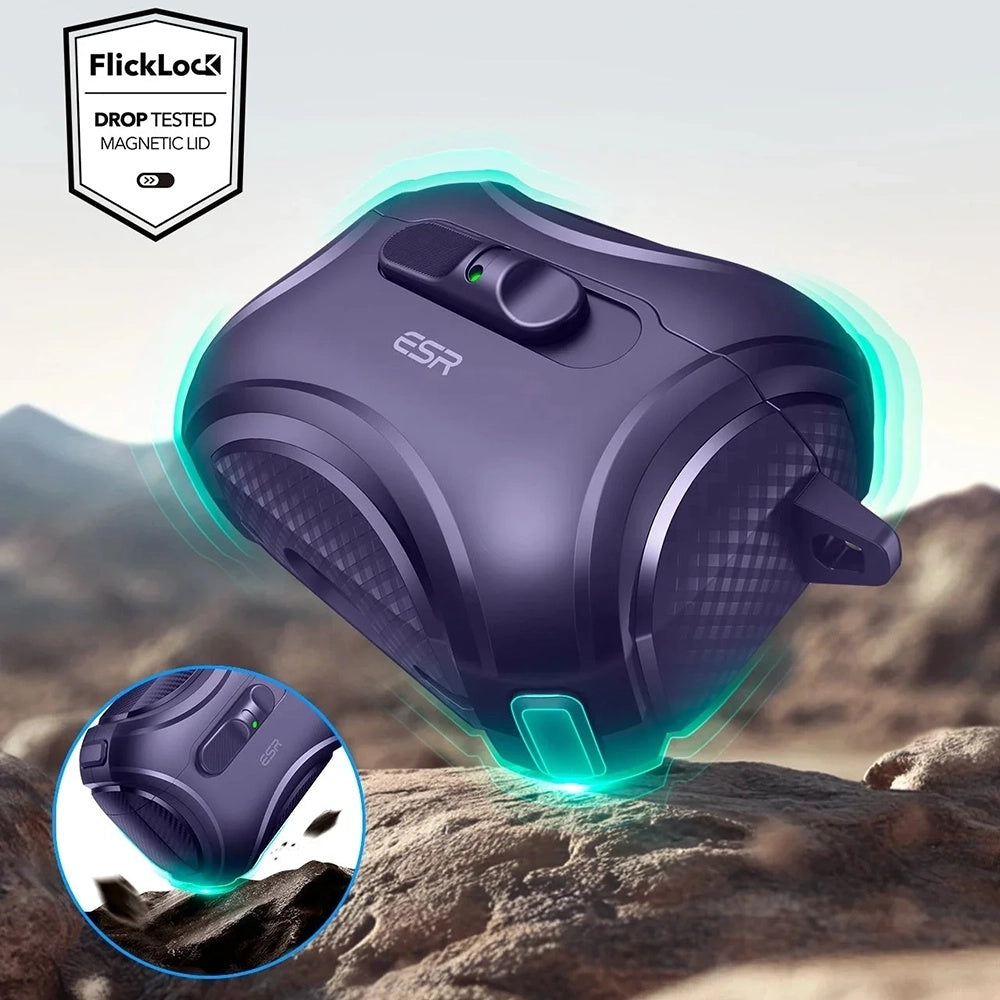 ESR - Cyber FlickLock HaloLock - Apple AirPods Pro 3 - Purple