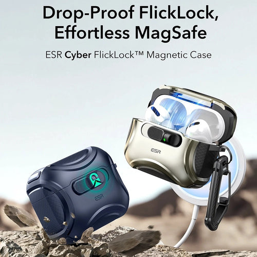 ESR - Cyber FlickLock HaloLock - Apple AirPods Pro 3 - Blue