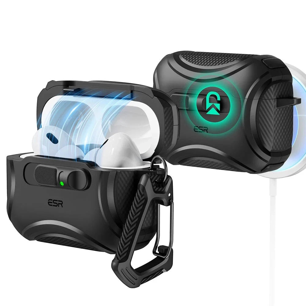 ESR - Cyber FlickLock HaloLock - Apple AirPods Pro 3 - Black