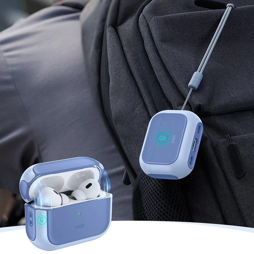 ESR - Orbit Hybrid HaloLock - Apple AirPods Pro 3 - Powder Blue