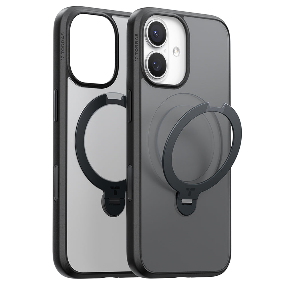 Torras - Ostand Spin MagSafe Series - iPhone 17 - Black
