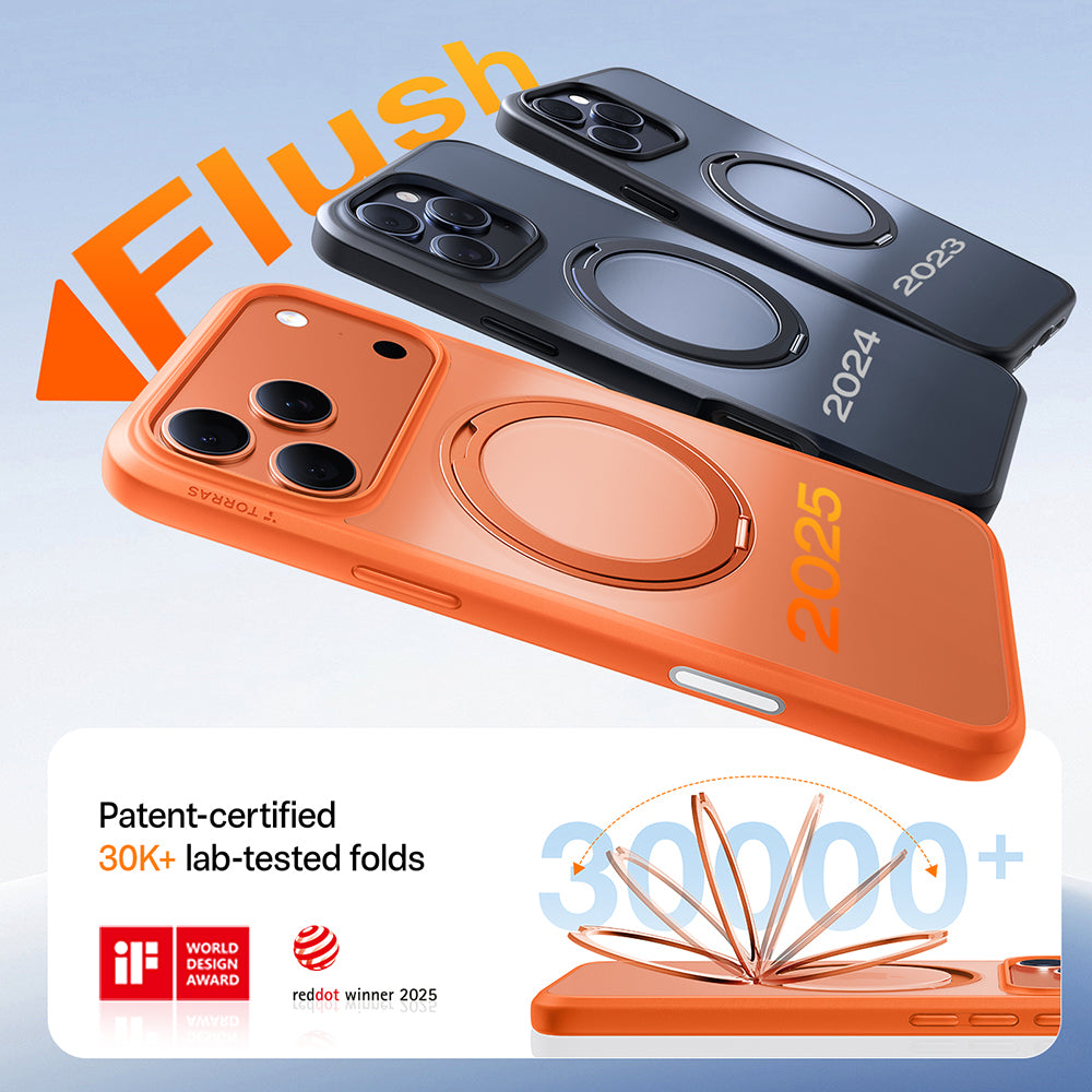 Torras - Ostand Pro MagSafe Series - iPhone 17 Pro Max - Orange