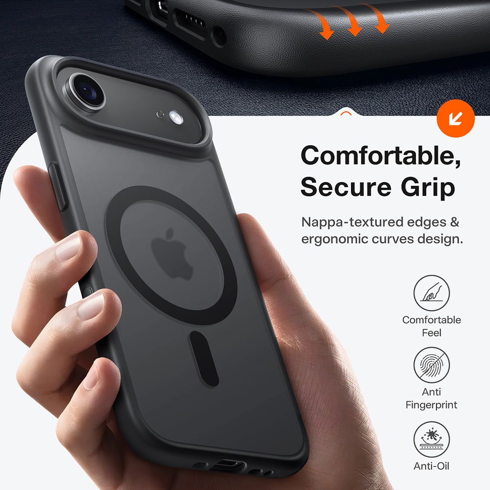 Torras - Guardian Magnetic Series - iPhone 17 Air - Black