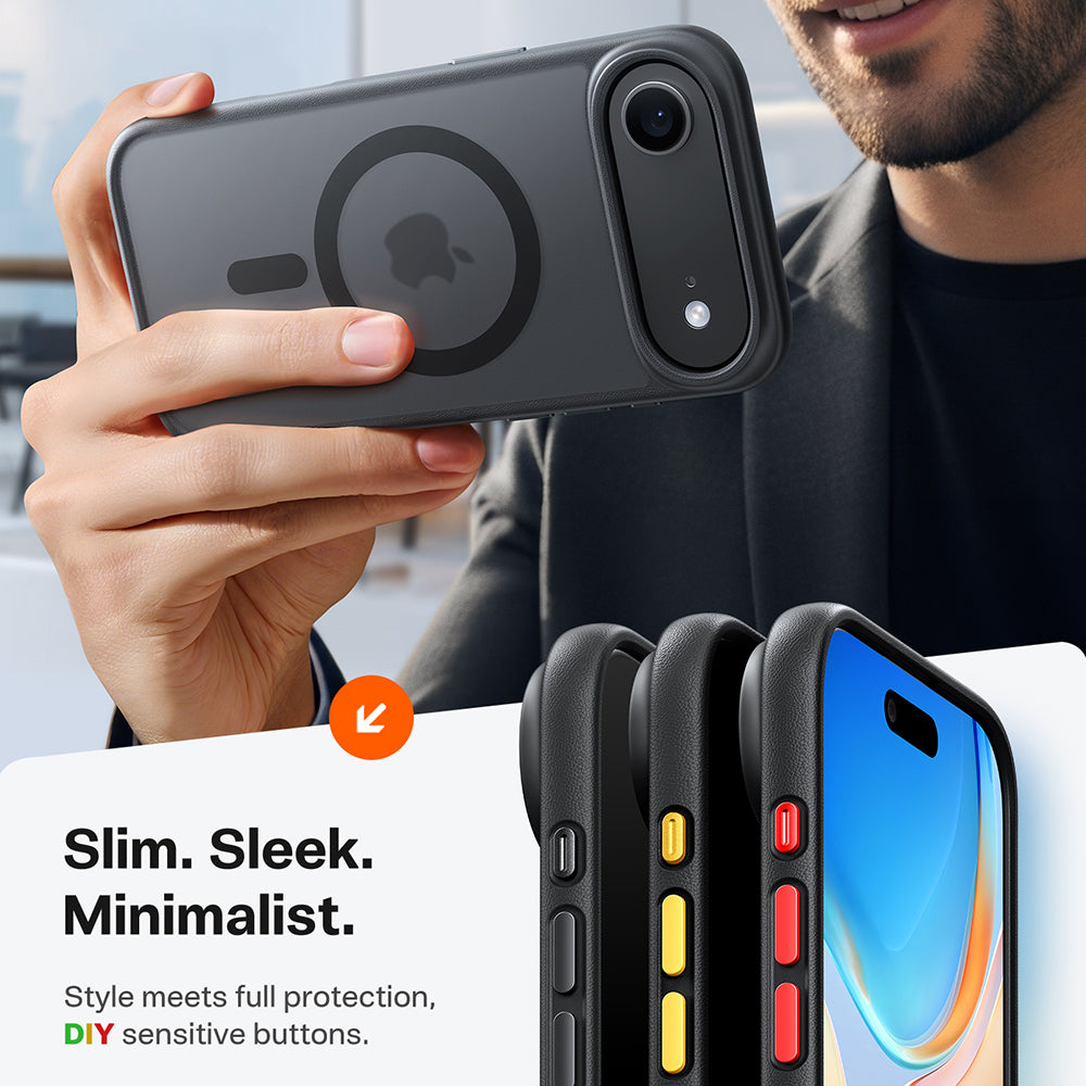 Torras - Guardian Magnetic Series - iPhone 17 Air - Black
