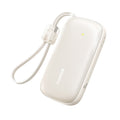 Baseus - Power Bank EnerFill FC21 Qpow 3 Ultra (E0027Q01) - Detachable Cable, 10000mAh, 45W, USB, USB-C - Natural Titani