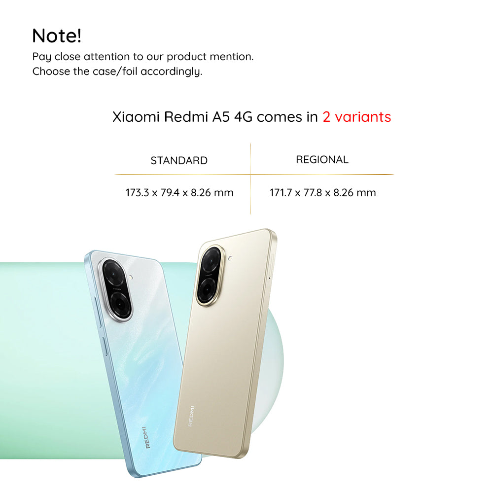 Techsuit - SparkleSkin Series - Xiaomi Redmi A5 4G (Standard) - Clear